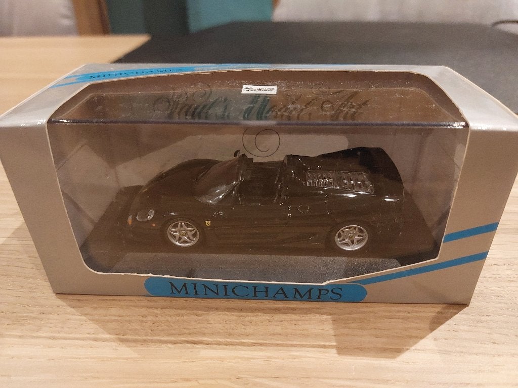 Minichamps Ferrari F50 Spider de 1995 black 1/43, Ophalen of Verzenden, Nieuw, Auto, MiniChamps