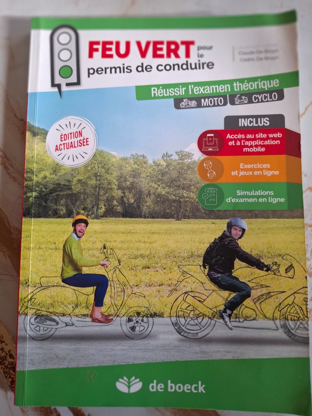 Livre théorie moto, Motoren, Accessoires | Overige, Ophalen