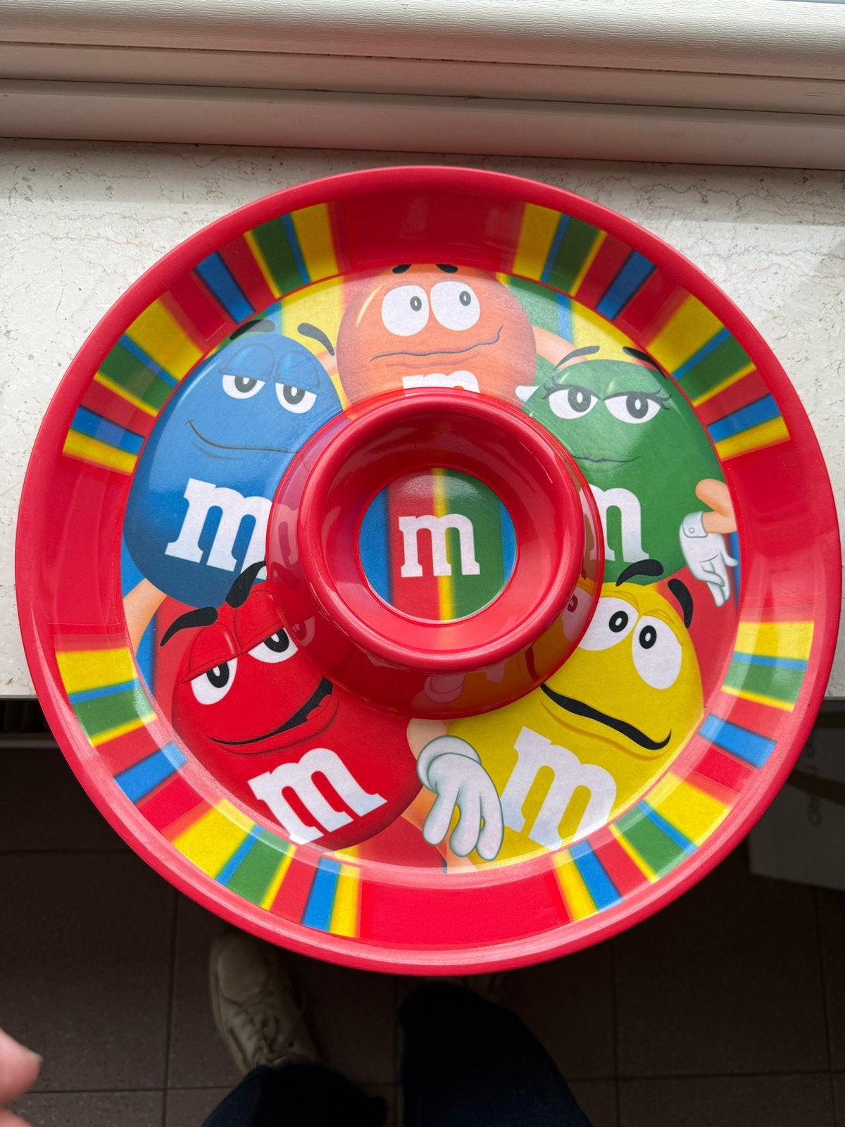 Originele M&M’s chips- & dipschaal – officieel Mars, Enlèvement ou Envoi, Comme neuf