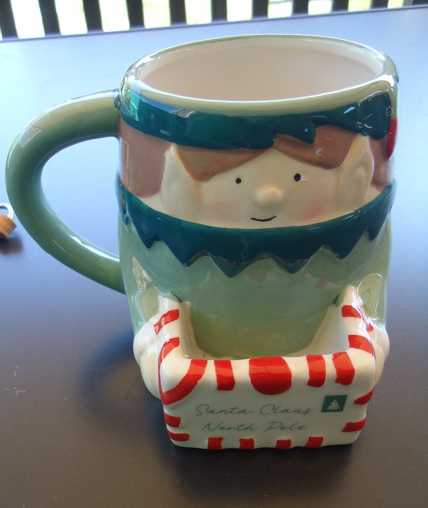 Lot de 12 tasses 3D « Santa Claus North Pole Novelty », Enlèvement