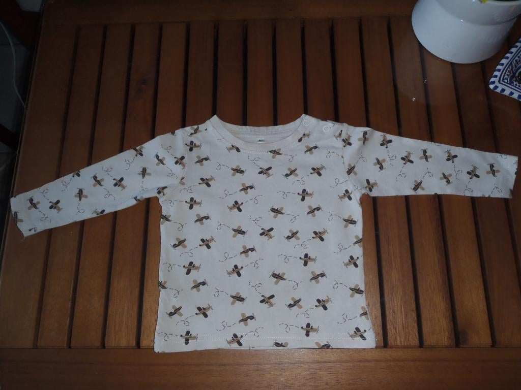 t-shirt taille 80, Enlèvement ou Envoi, Comme neuf, Garçon, Autres types