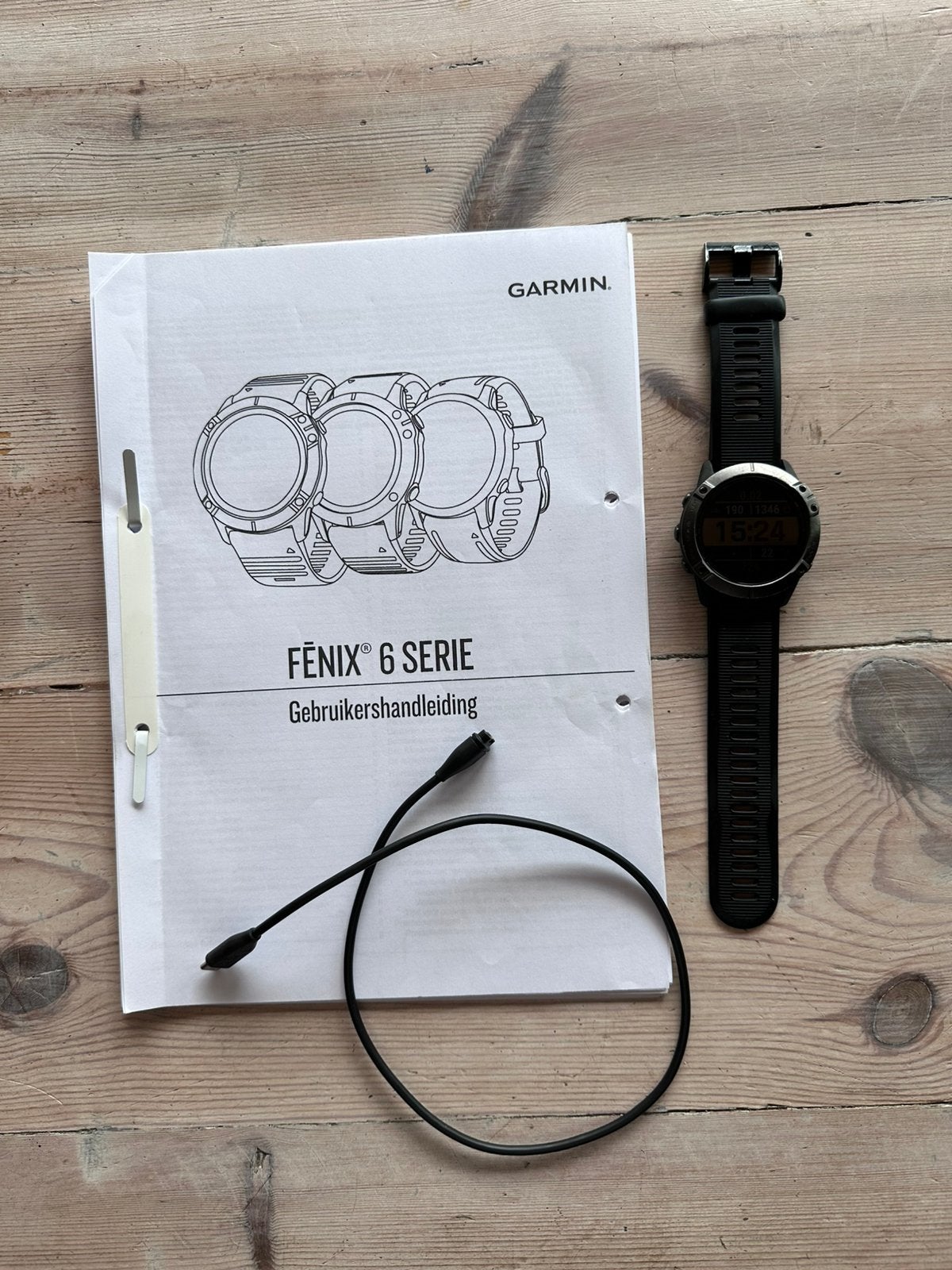 Garmin Fenix 6X Sapphire - 51mm, Enlèvement, Comme neuf