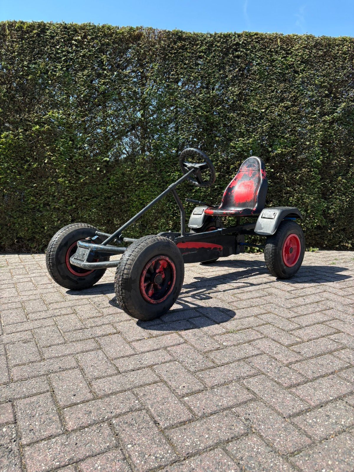 Berg go cart, Ophalen, Gebruikt, Berg