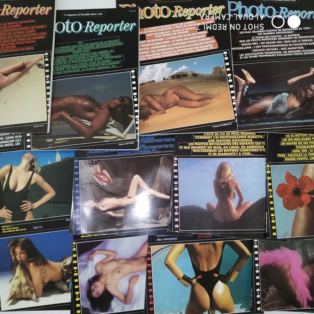 PHOTO-REPORTER 1983 lot de 12., Livres, Enlèvement ou Envoi, Utilisé, Sports et Loisirs