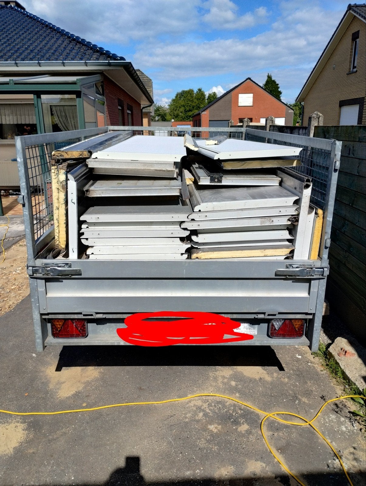 Lot sectionaalpoorten, Ophalen