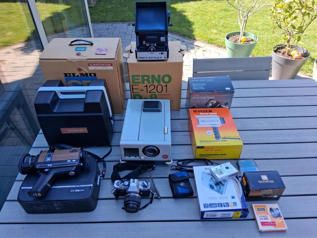 Foto- en filmapparatuur, Ophalen, Projector