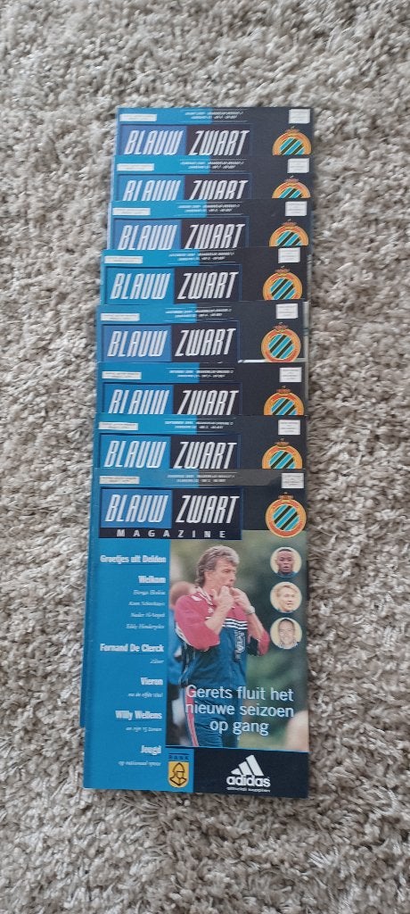 PROGRAMMABOEKJES CLUB BRUGGE, Ophalen of Verzenden, Zo goed als nieuw, Boek of Tijdschrift