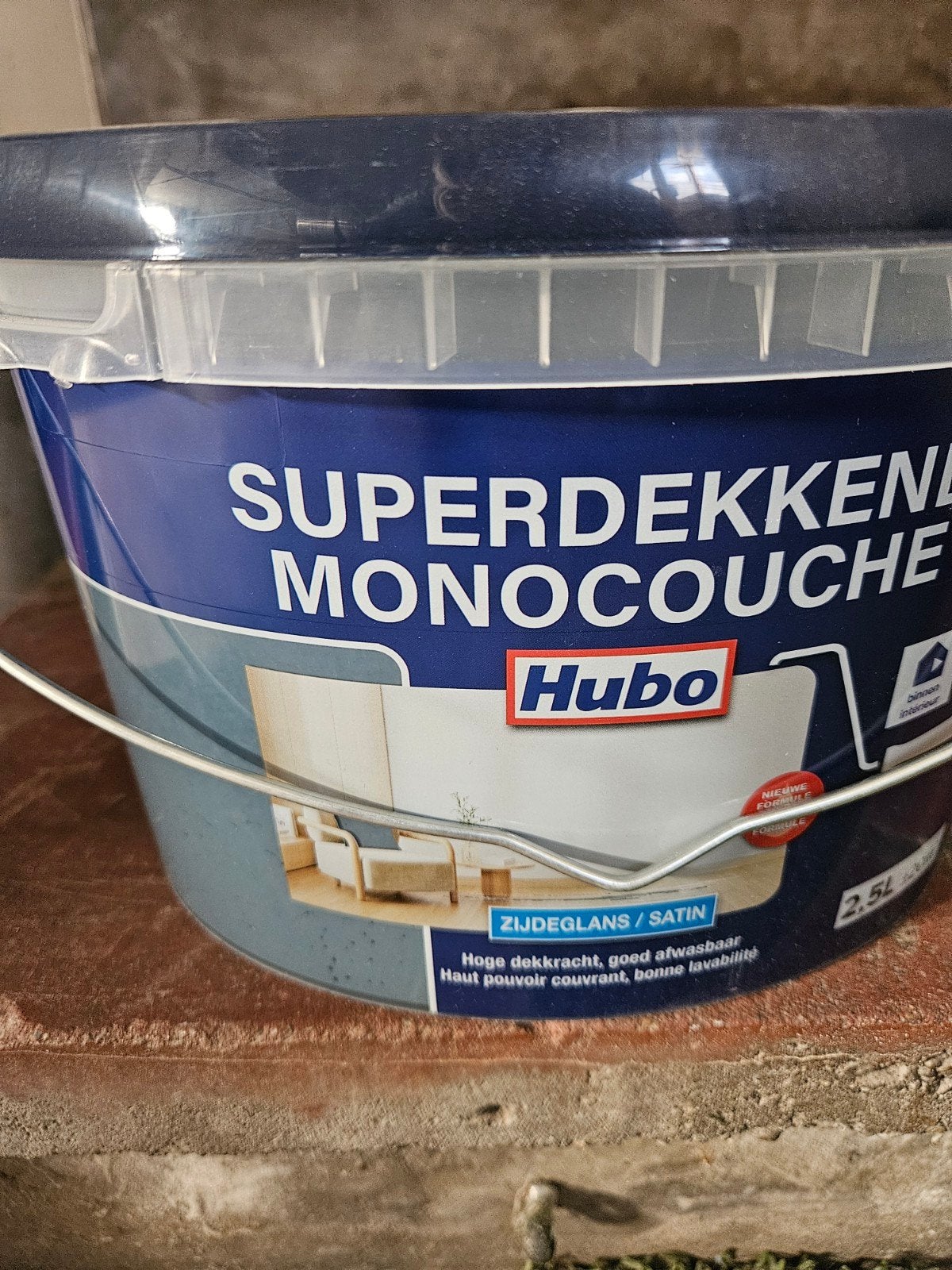 Verf superdekkend zijdeglans, Ophalen, Nieuw, Verf