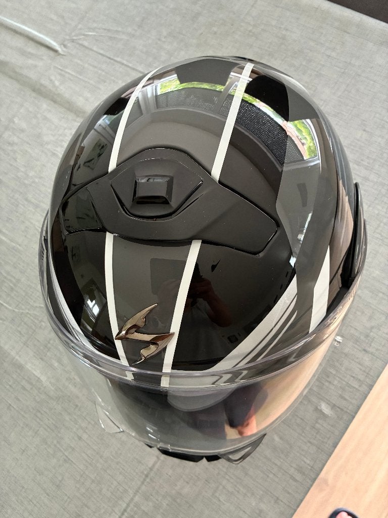 Systeemhelm Scorpion EXO 930 EVO - M, M, Systeemhelm, Heren, Tweedehands