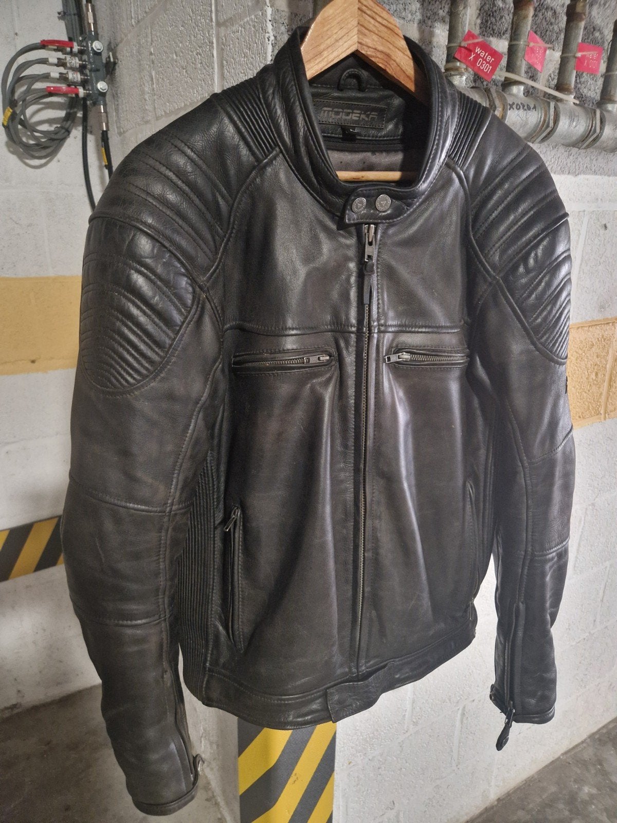 Modeka Vincent Leren Motorjas (Aged Black) – Maat XL – In ab, Enlèvement ou Envoi