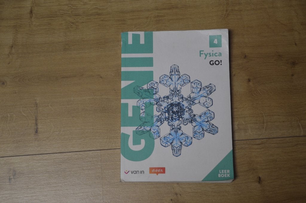 Genie Fysica GO! 4 - leerboek, Overige vakken, ASO, Van In, Ophalen