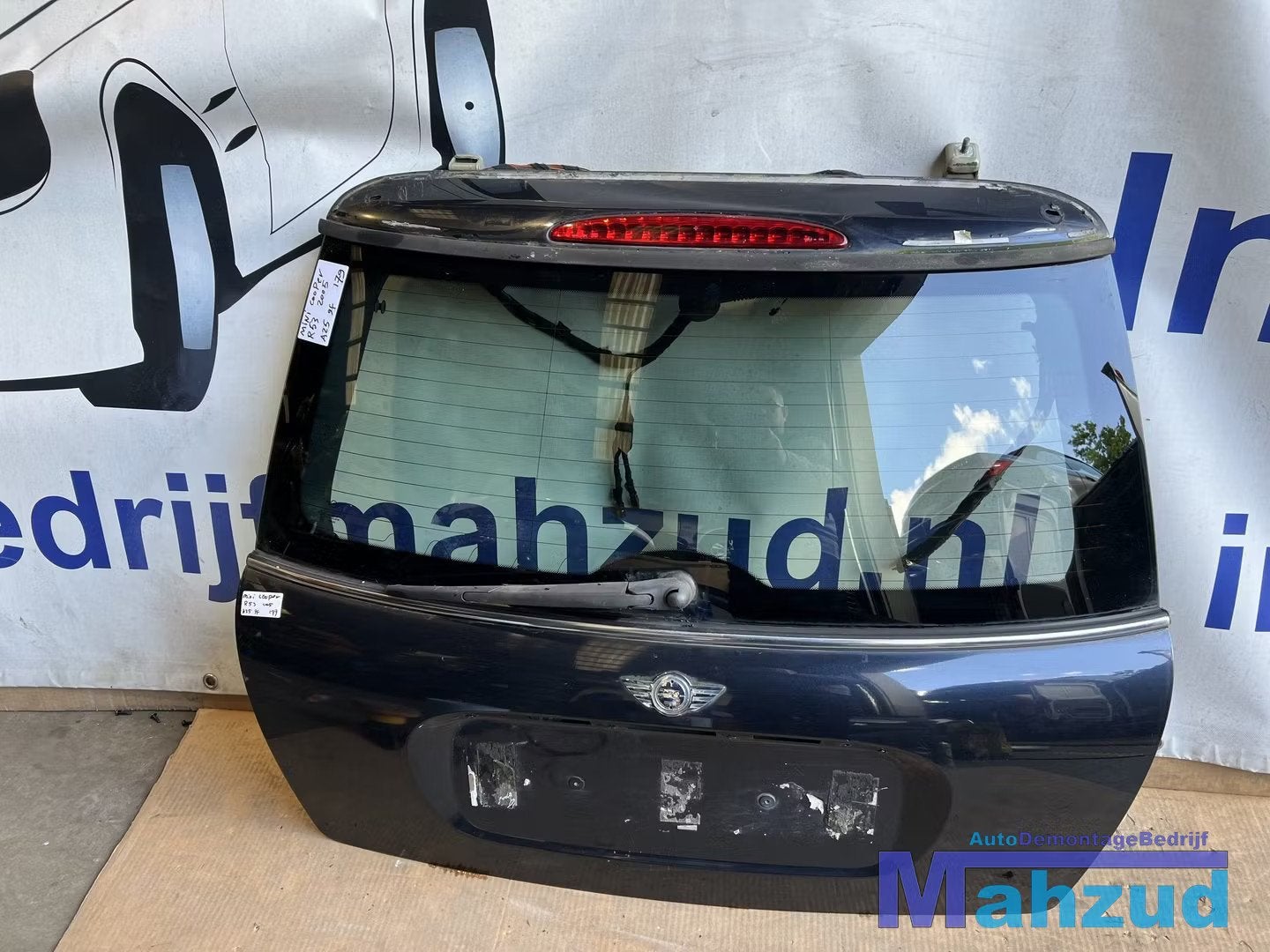 MINI COOPER R50 R53 A25/9F Donker blauw Achterklep, Gebruikt, Deur, Customer.service@mini.co.uk, Mini
