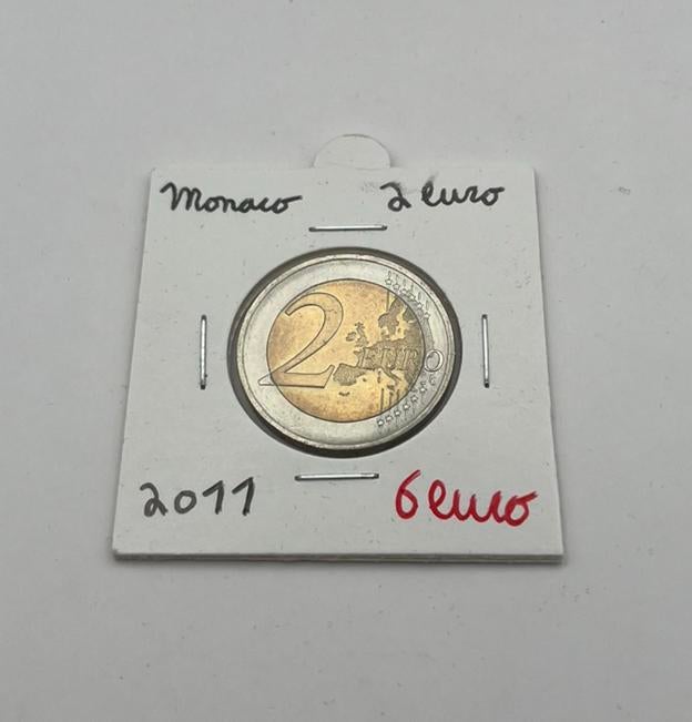 2 euro Monaco 2011, Enlèvement ou Envoi, Monaco, 2 euros
