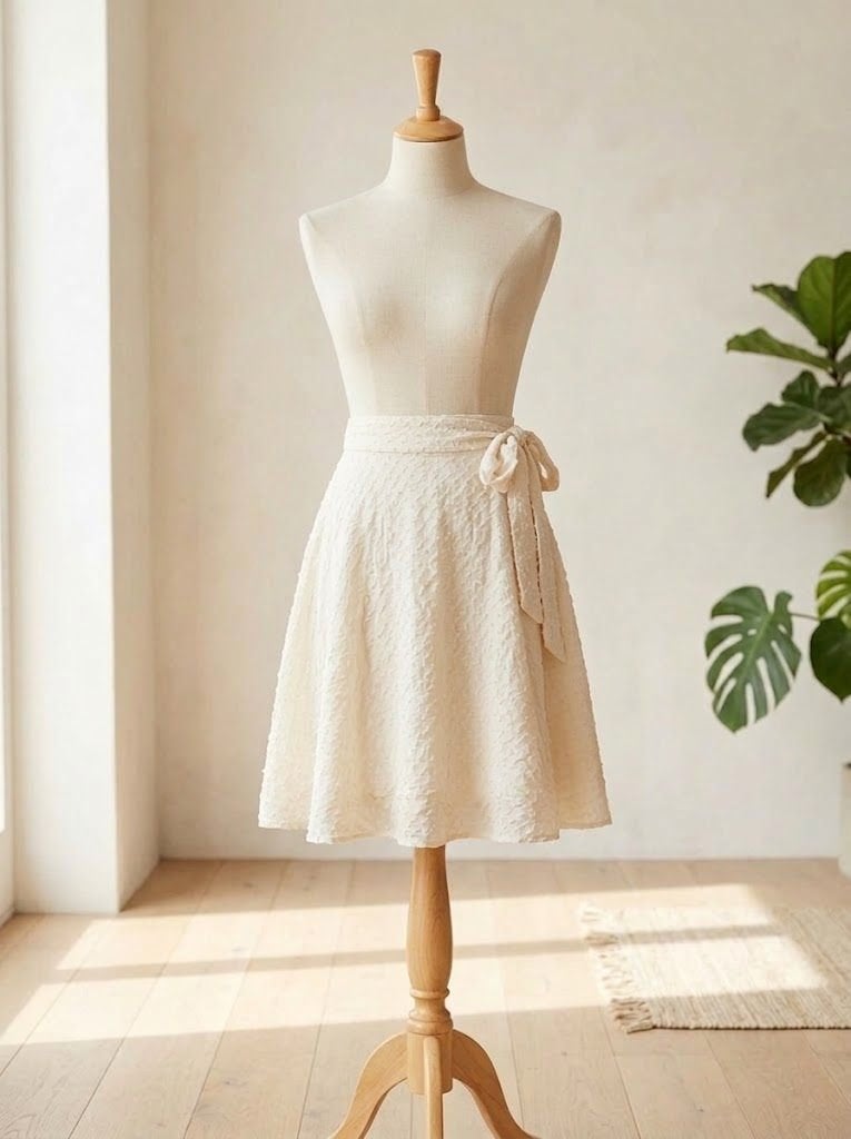 Romantisch crème rokje met strik maat XS, Kleding | Dames, Overige kleuren, Nieuw, Ophalen of Verzenden, Maat 34 (XS) of kleiner