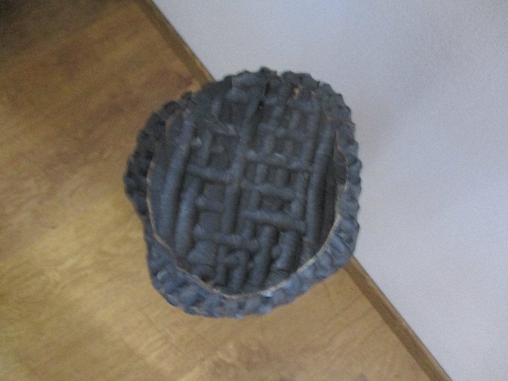 groot handgesneden houten Afrikaans beeld - 65 cm, Ophalen, 50 - 100 cm, Beeld, Hout