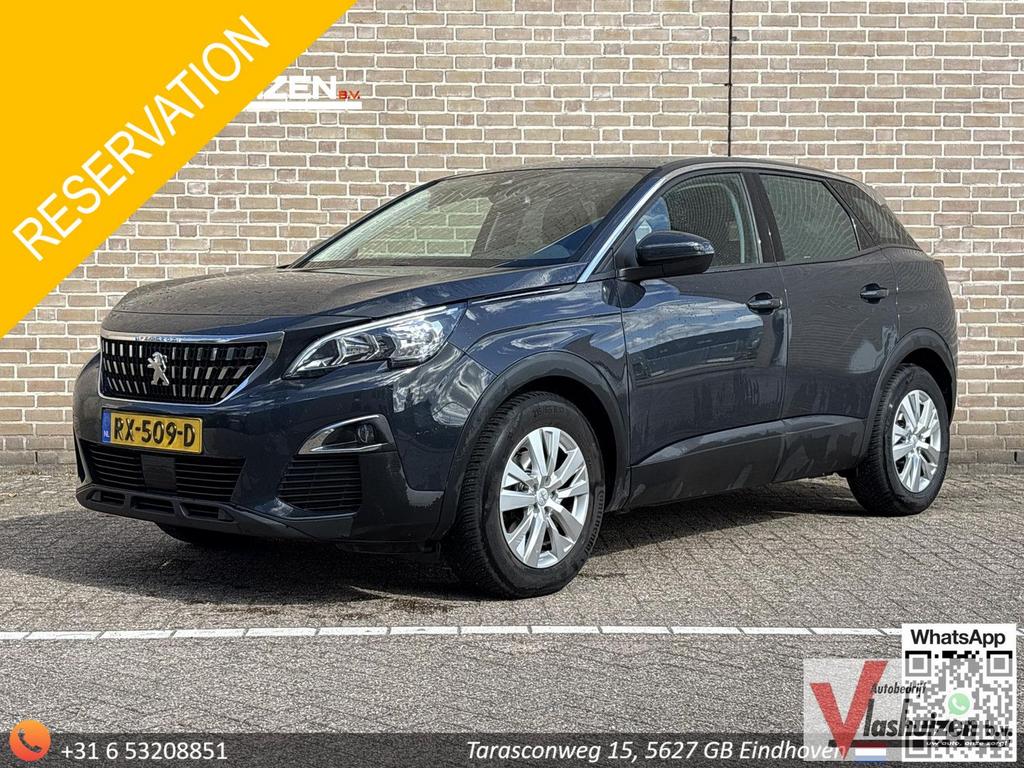 Peugeot 3008 1.2 PureTech Active Automaat | Cruise | Navi |, Electronic Stability Program (ESP), Argent ou Gris, Achat, Entreprise