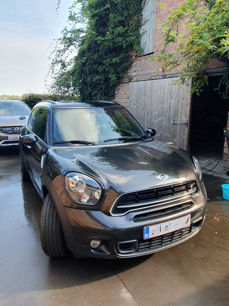 MINI COUNTRYMAN COOPER S 1.6 BENZINE — 190 PK, Auto's, Leder en Stof, Zwart, Elektrische ramen, 5 zetels