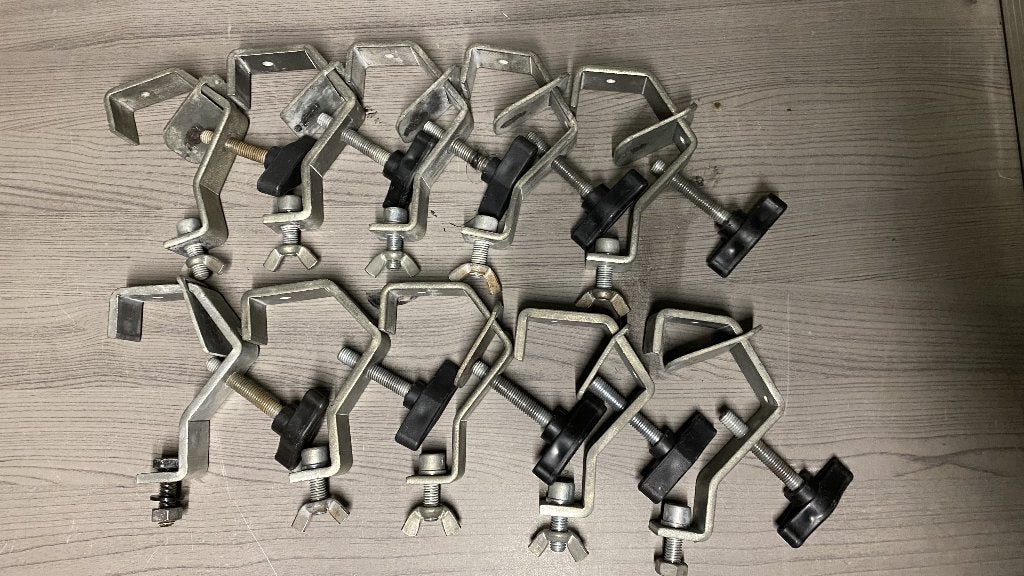 10x Truss haak, Ophalen of Verzenden, Gebruikt