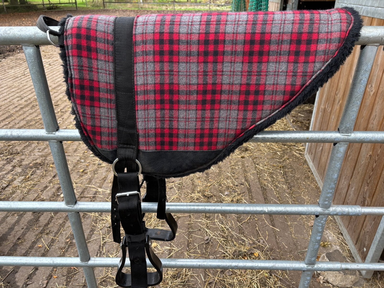 Nette barebackpad met beugels, Dieren en Toebehoren, Ophalen of Verzenden, Zo goed als nieuw