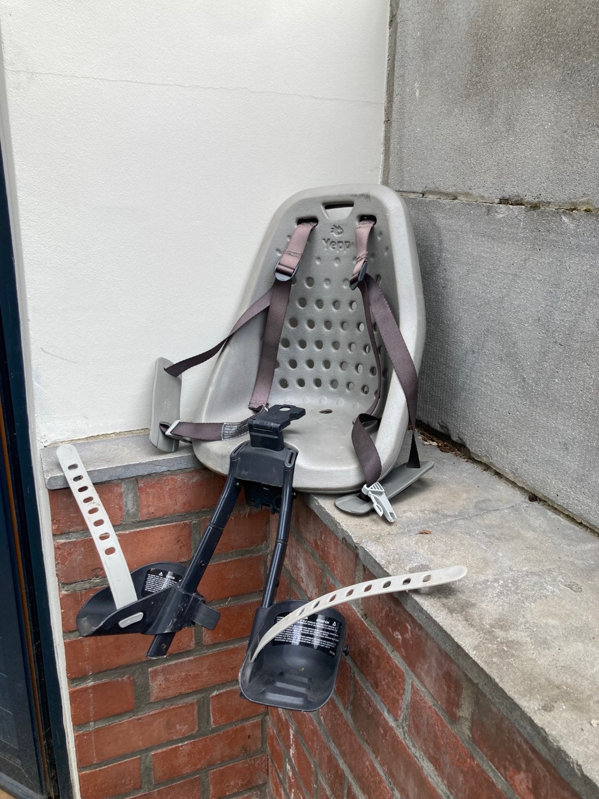 Fietsstoeltje Yepp Mini, Enlèvement, Comme neuf