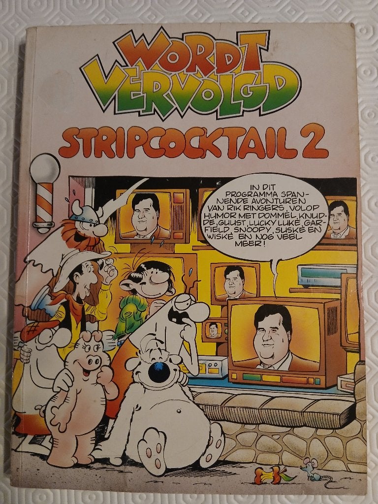 Wordt Vervolgd Stripcocktail 2 en 3, Boeken, Gelezen, Ophalen of Verzenden, Meerdere stripboeken, Diverse Auteurs