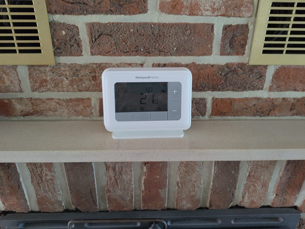 Honeywell T4R draadloze thermostaat, Enlèvement
