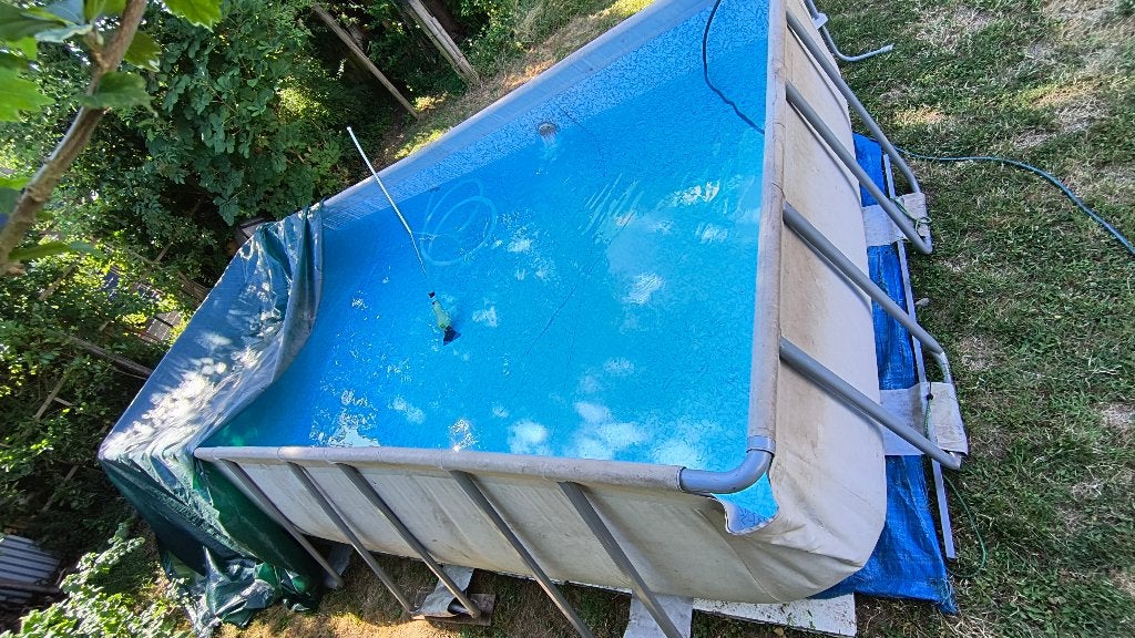 Opzet zwembad, Tuin en Terras, Ophalen, Gebruikt, 200 tot 300 cm, 80 tot 120 cm