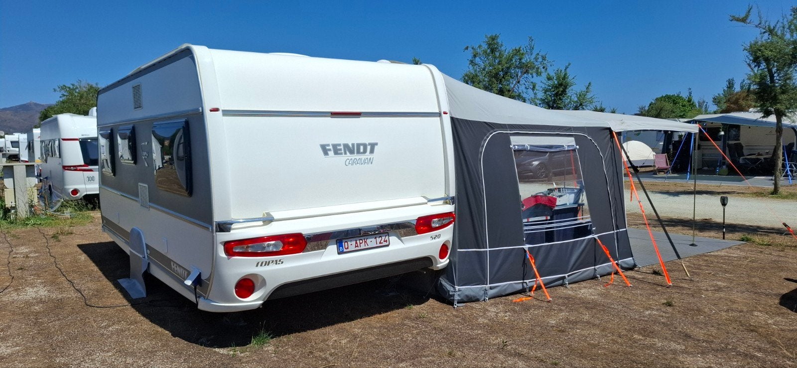Fendt Topas 520., Caravanes & Camping, Particulier, Auvent, Fendt
