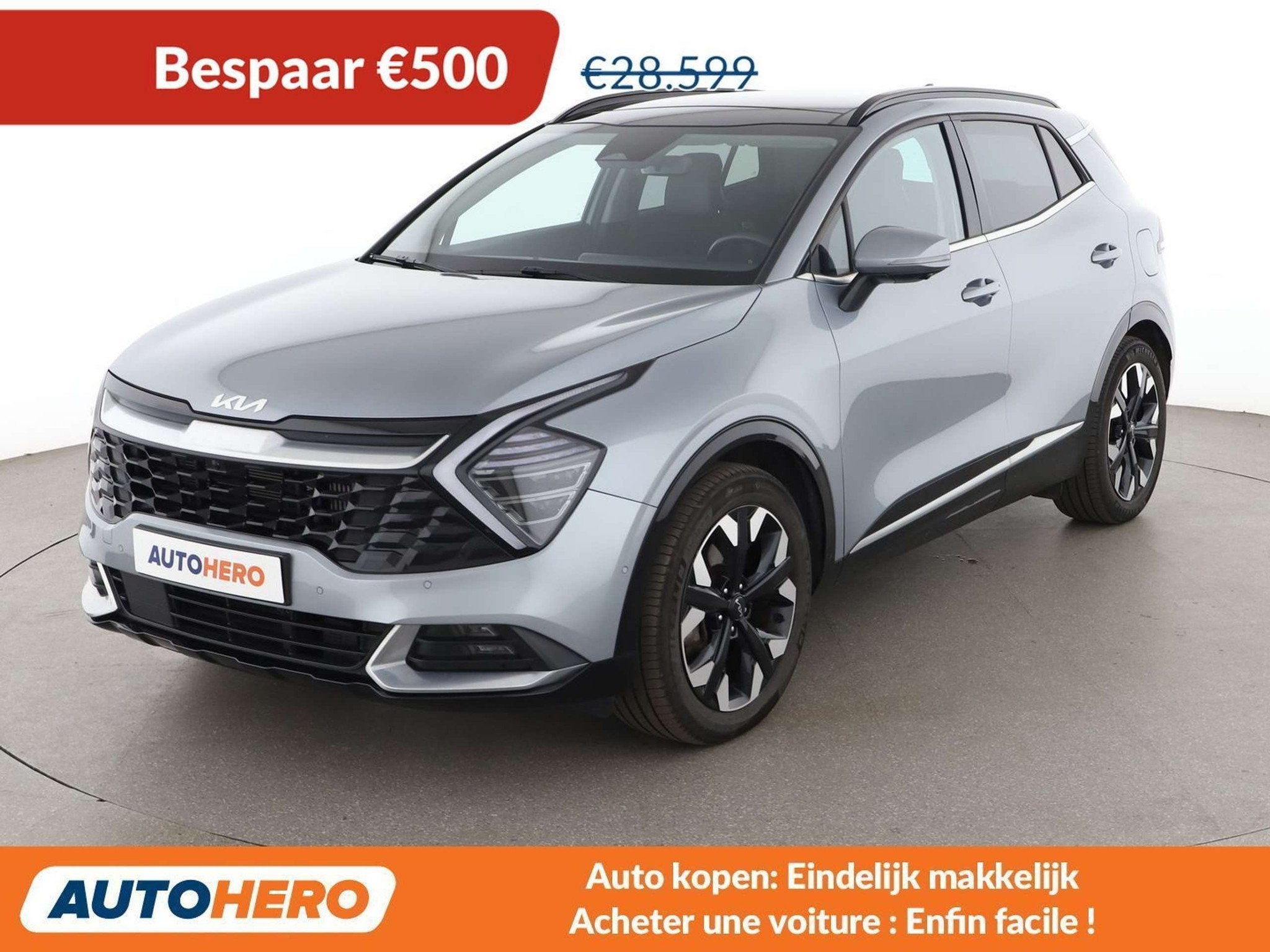 Kia Sportage 1.6 Plug-in Hybrid Spirit 4WD (bj 2023), Auto's, Automaat, Gebruikt, 1905 kg, 195 kW