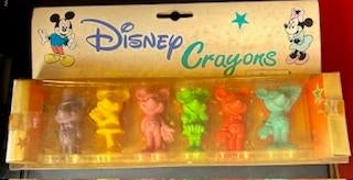 Vintage Disney Crayons Mickey & Minnie Mouse, Ophalen of Verzenden, Mickey Mouse, Zo goed als nieuw, Pen, Potlood of Stift
