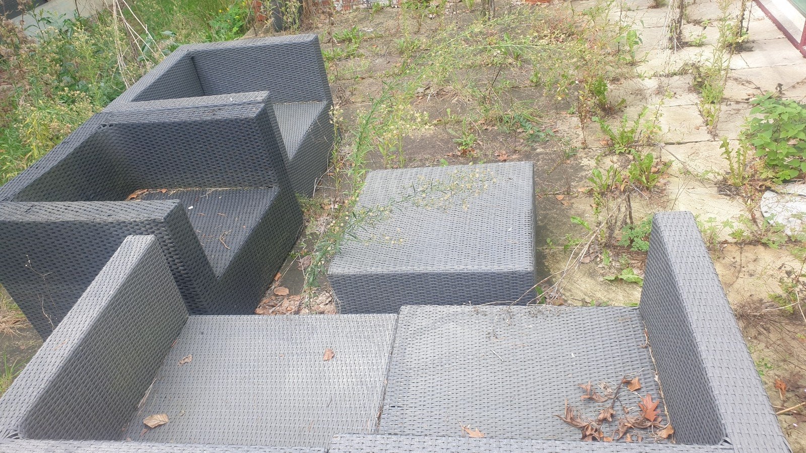 tuinlounge + terras verwarmer, Jardin & Terrasse, Enlèvement, Utilisé, Synthétique