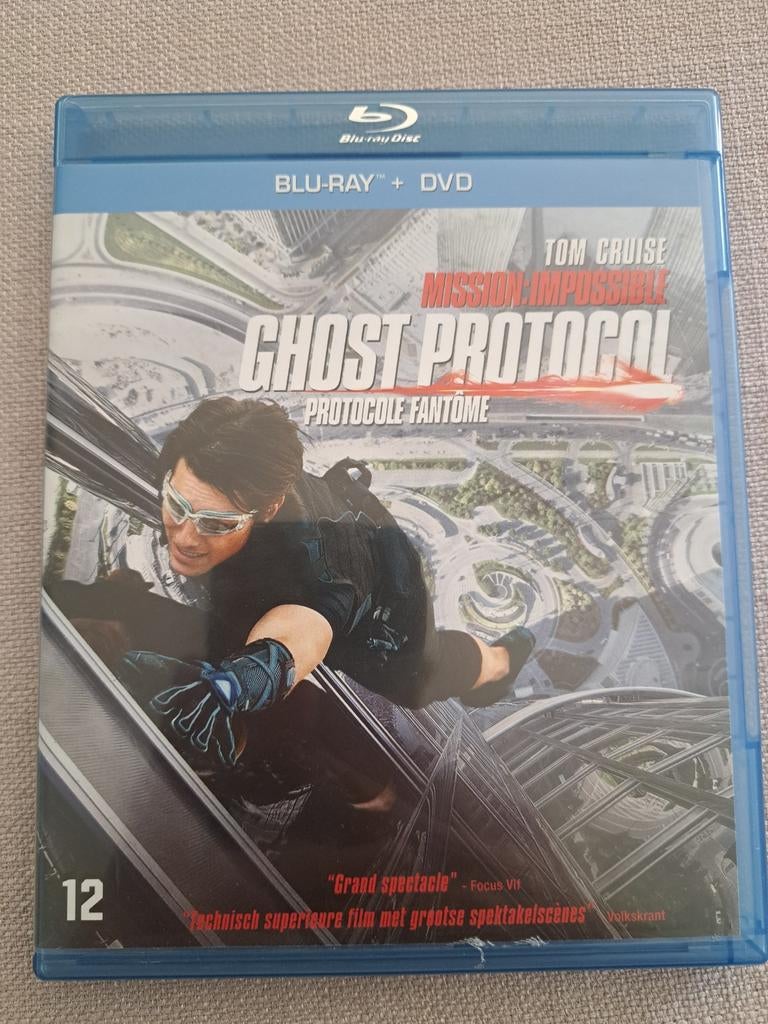 Protocole fantôme Blu Ray Mission Impossible, Enlèvement, Comme neuf, Action