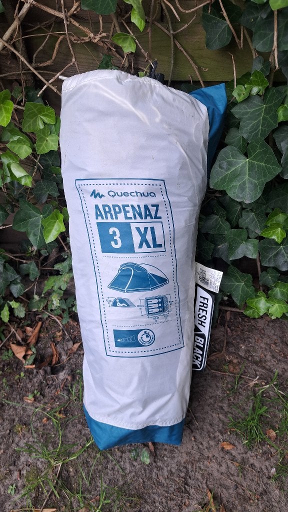 Tent Fresh & Black - Arpenaz 3 personen, Enlèvement, Neuf, Jusqu'à 3