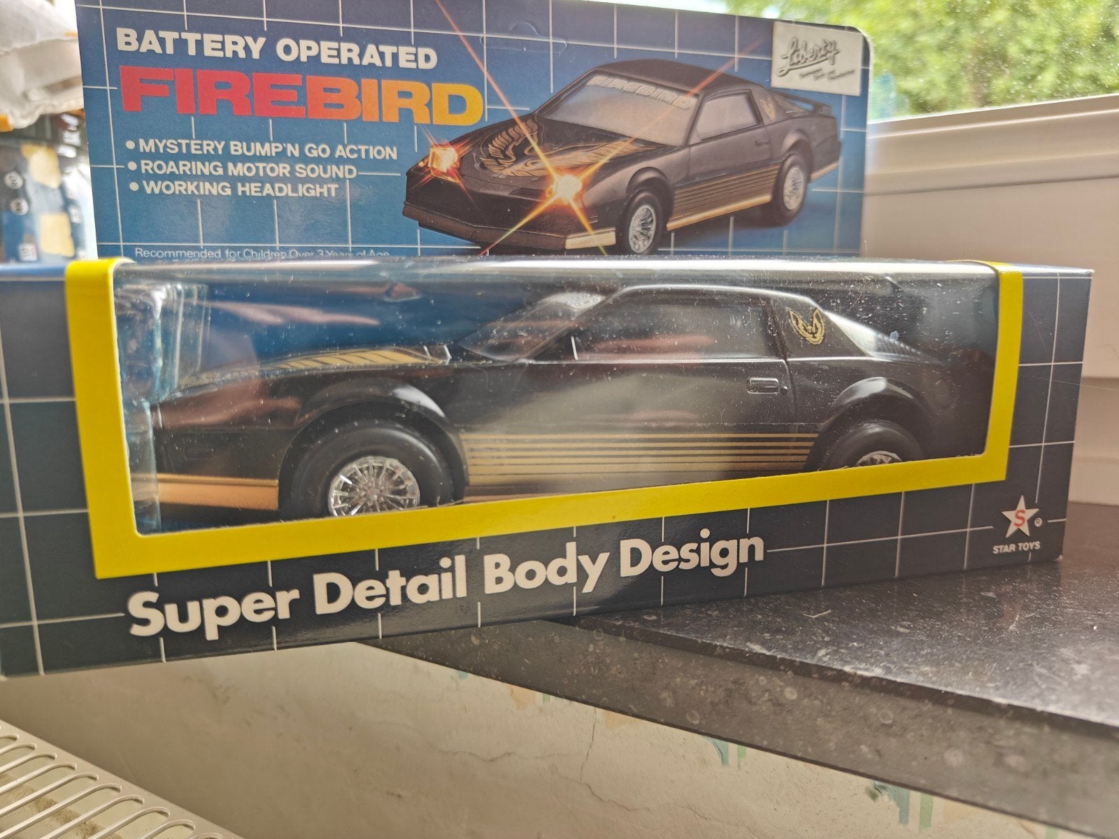 Pontiac Firebird Star Toys — Petite voiture vintage, Enlèvement ou Envoi