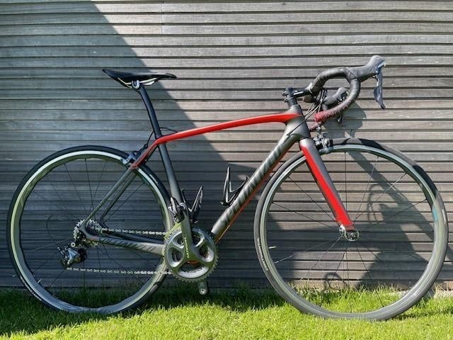 Specialized Tarmac Expert SL5, Fietsen en Brommers, 49 tot 53 cm, Ophalen, Gebruikt, Velgrem