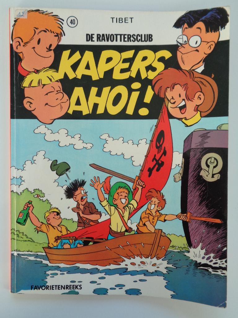 De Ravottersclub - Kapers Ahoi ! - 1e dr. 1975 (Lombard), Boeken, Ophalen of Verzenden