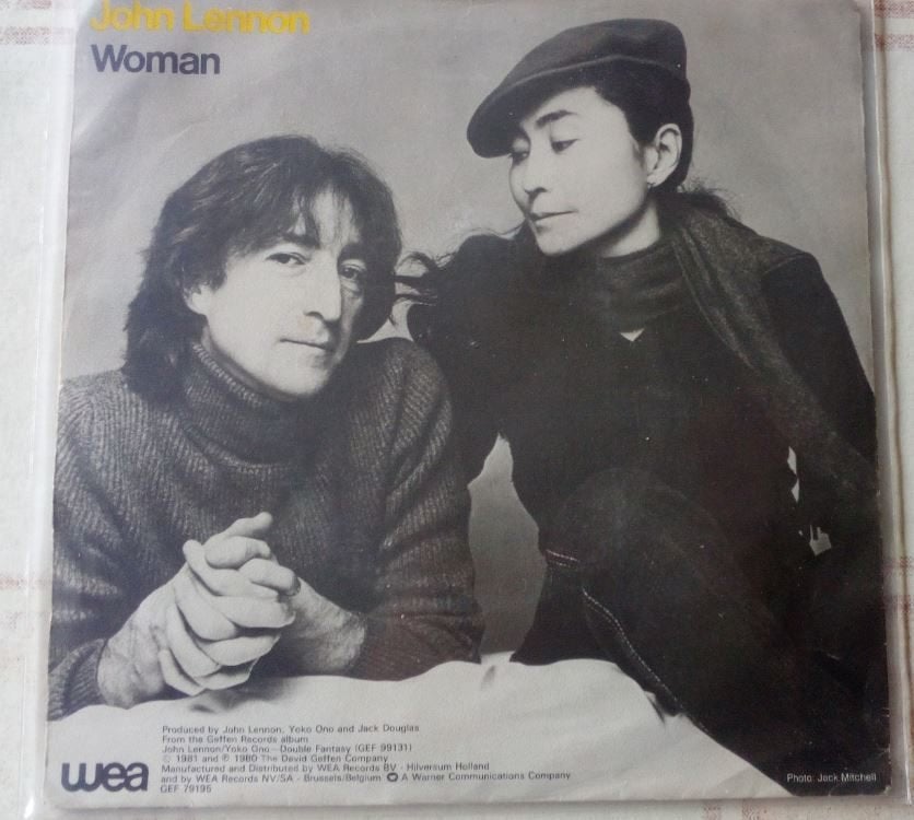 John Lennon - women, CD & DVD, Vinyles | Pop, Enlèvement, 1980 - 1989, Utilisé, 7 inch