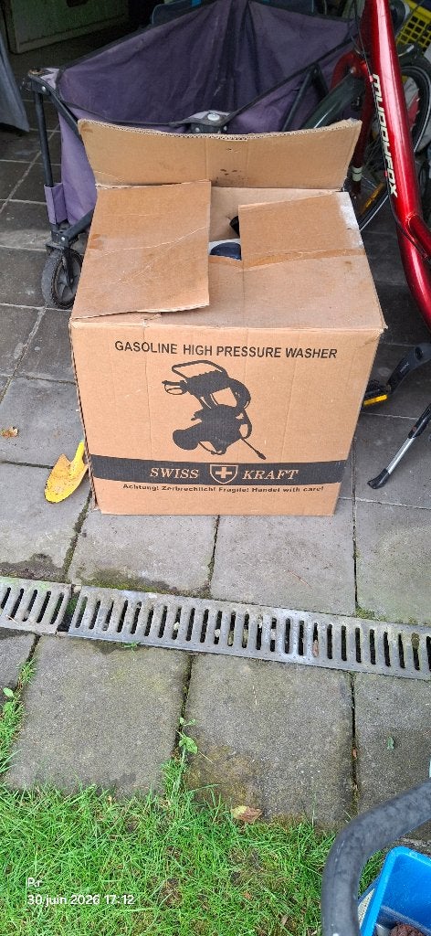 Hogethermische drukreiniger, Tuin en Terras, Hogedrukreinigers, Nieuw, Benzine, Ophalen