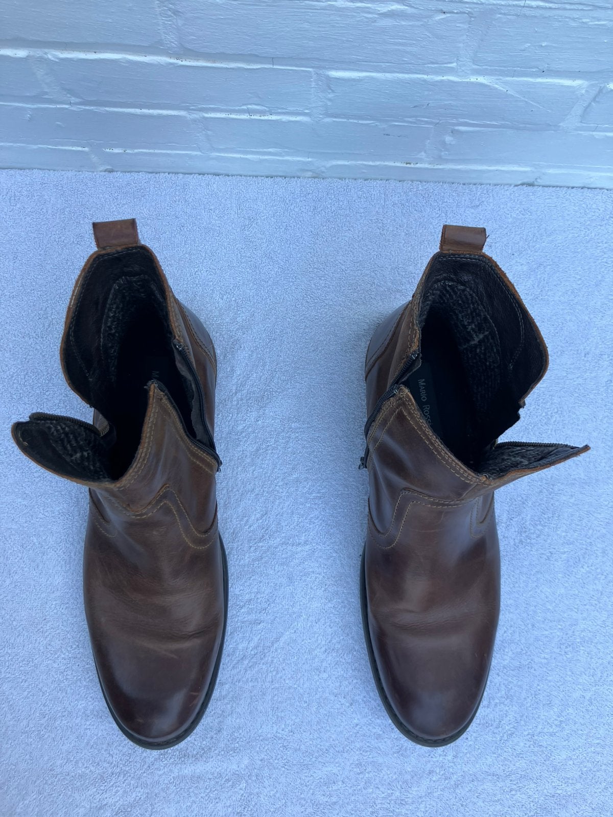 Mooie korte korte laarzen 45, Kleding | Heren, Schoenen, Ophalen, Bruin, Overige typen, Gedragen