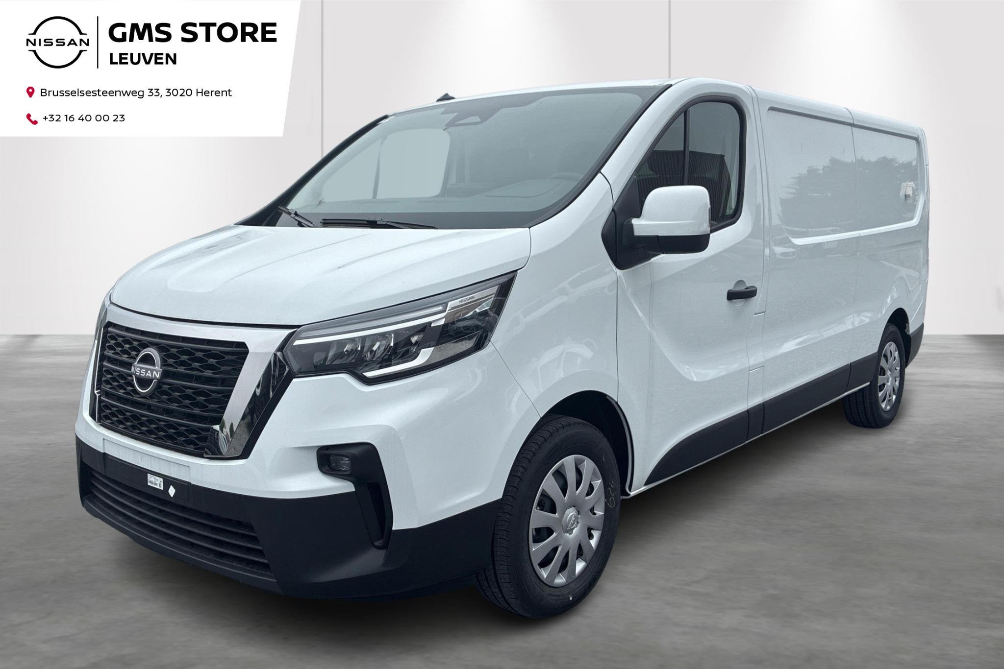 Nissan Primastar L2H1-150-Automaat-Cargopack-Camera-carplay, Auto's, Stof, 4 cilinders, Wit, Bedrijf