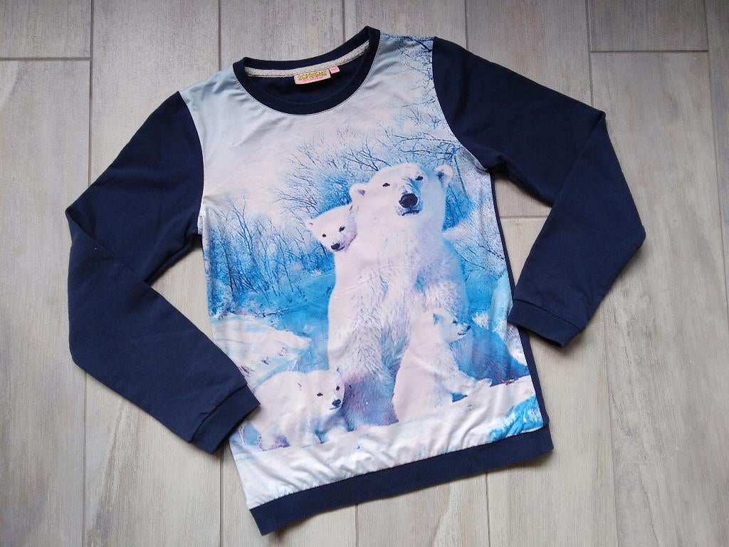 ✿ M140 - Trui Someone, Kinderen en Baby's, Kinderkleding | Maat 140, Meisje, Trui of Vest, Ophalen of Verzenden, Zo goed als nieuw