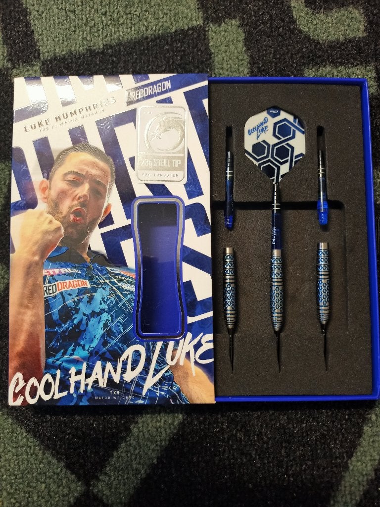 Luke Humphries TX5 23gr, Sport en Fitness, Darts, Ophalen, Nieuw, Pijlen