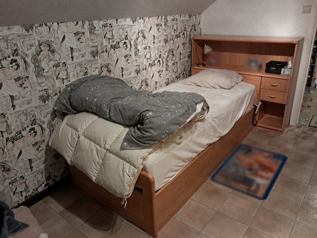 Complete jeugd-/tienerslaapkamer te koop, Ophalen, Gebruikt, Eenpersoons, Klassiek