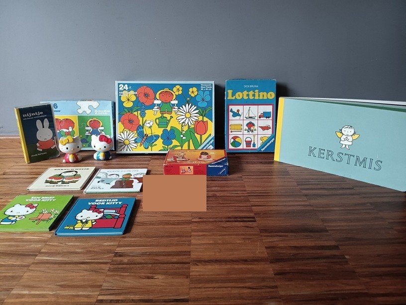 Set Dick Bruna, Hello Kitty, Nijntje, Kinderen en Baby's, Speelgoed | Educatief en Creatief, Ophalen of Verzenden, Zo goed als nieuw