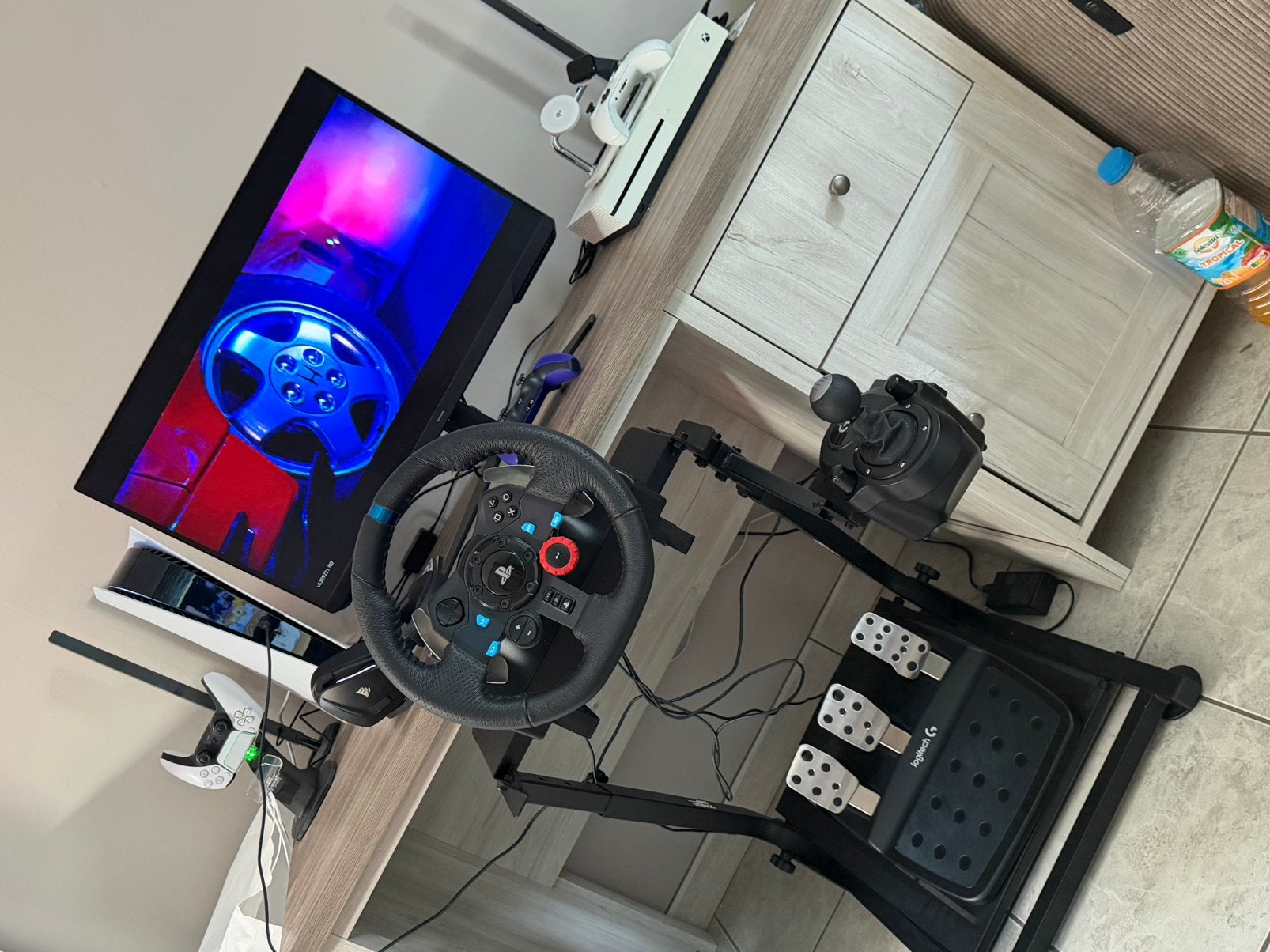 Set up full gaming, Enlèvement ou Envoi, Comme neuf, Xbox, Support