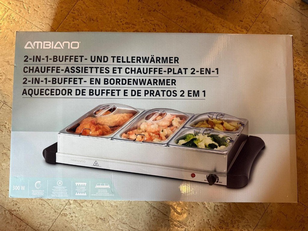 Buffetwarmer, Autres types, Enlèvement, Neuf