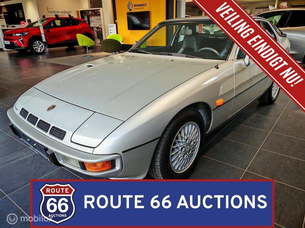 Porsche 924 Turbo | 1980 | Route 66 Auctions, Zwart, Bedrijf, Overige carrosserie, Porsche
