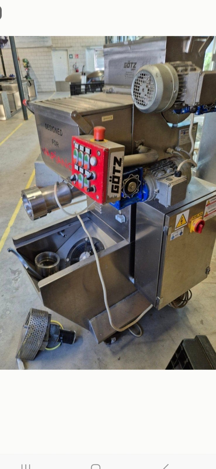 Machine à pâtes Götz Dominioni Punto & Pasta P55R, Ophalen