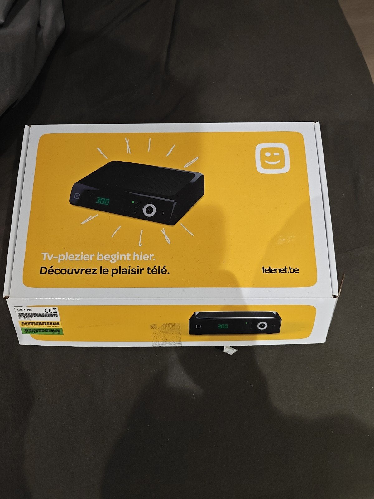 Telenet tv box digibox decoder, Ophalen