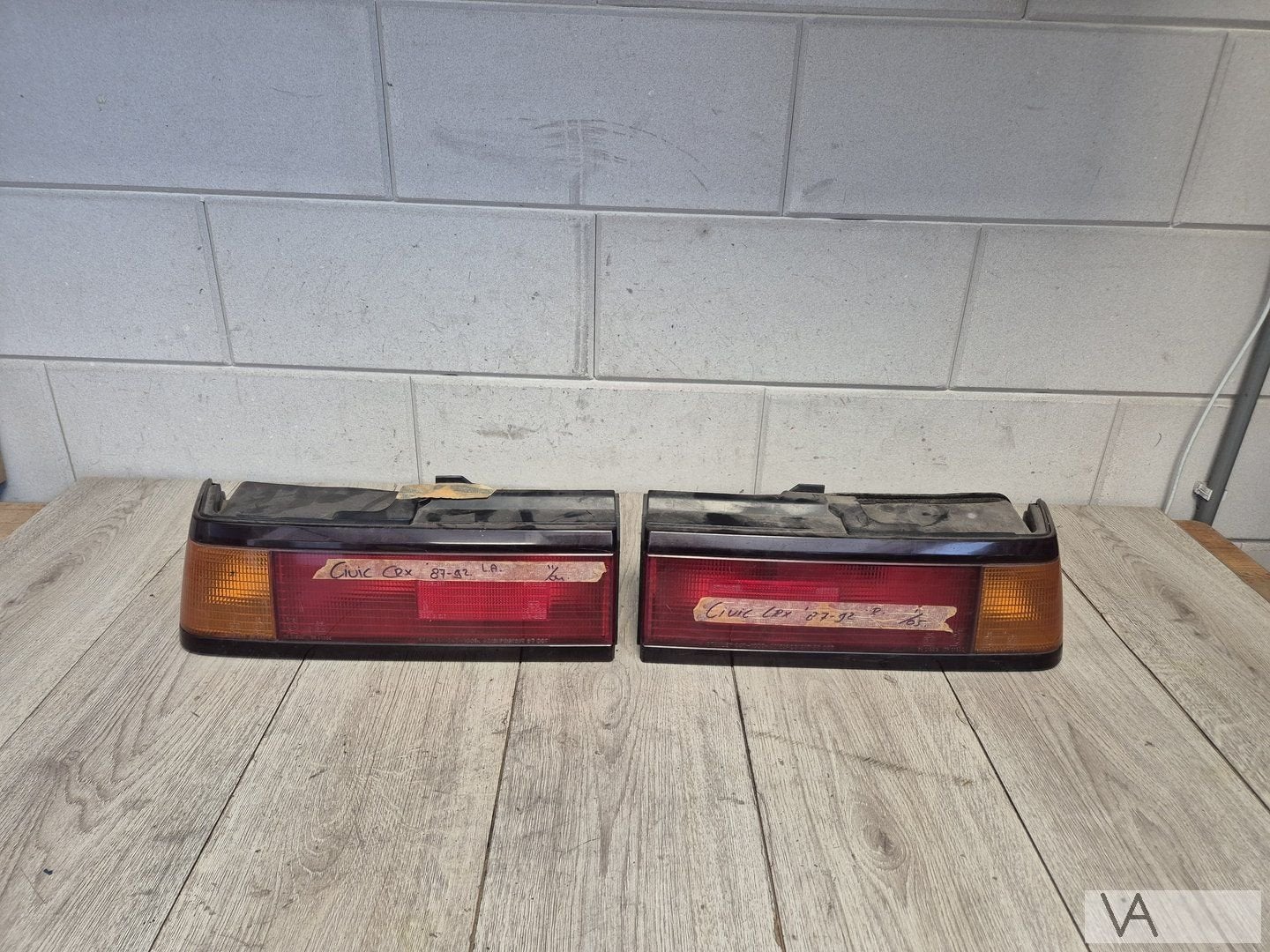 Achterlicht set van Honda Civic CRX 1987 - 1992 origineel, Honda, -, Utilisé, -